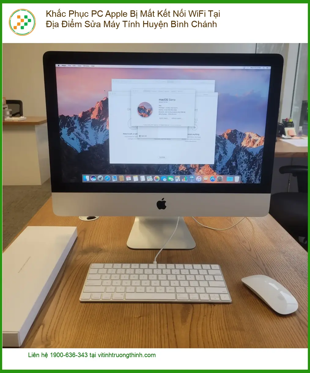 Sửa PC Apple Mất WiFi Huyện Bình Chánh – Trung tâm hỗ trợ gần đây