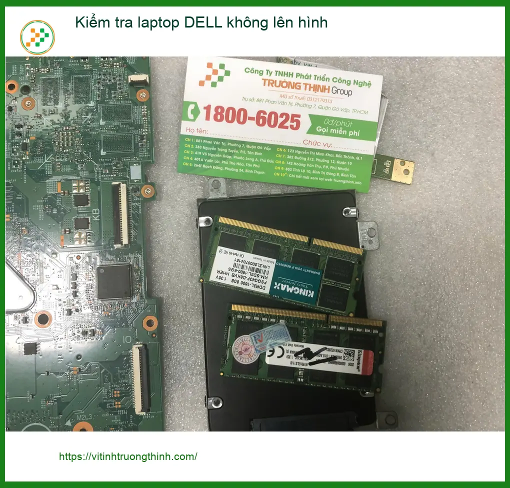 Chú Tấn cần dịch vụ kiểm tra laptop DELL không lên hình Quận Bình Tân lấy ngay