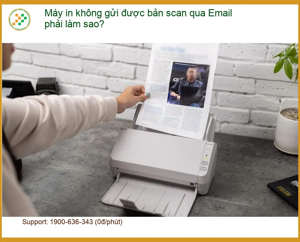 Thủ thuật Máy in không gửi được bản scan qua Email – Dịch vụ khắc phục tận nơi