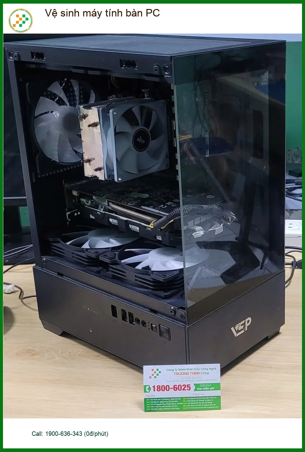 Anh Quang tìm chỗ vệ sinh máy tính bàn PC Quận Bình Tân uy tín – Kinh nghiệm