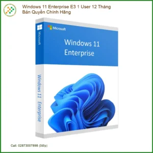 Windows Bản Quyền 11 Enterprise E3 1 User 12 Tháng – Cửa Hàng Gần Nhất TPHCM Giá Rẻ